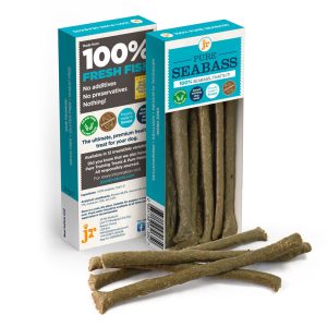 Pure Seabass Sticks 50g