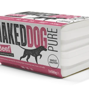 NAKEDDOG Pure Working Dog Beef 2x500g