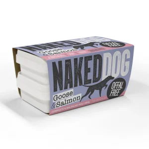 NAKEDDOG Original Working Dog Offal Free Goose and Salmon 2x500g