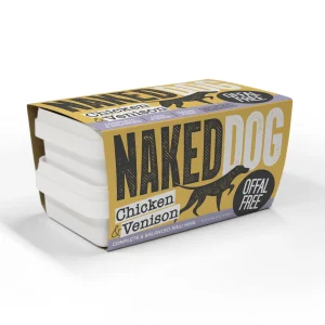 NAKEDDOG Original Working Dog Offal Free Chicken and Venison 2x500g