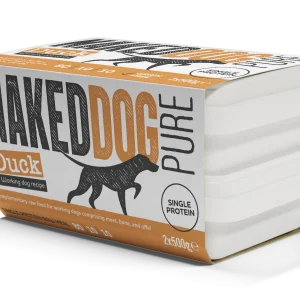 NAKEDDOG Pure Working Dog Duck 2x500g