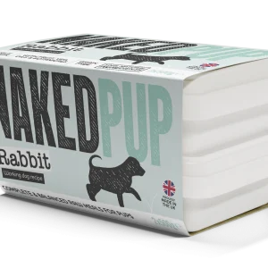 NAKEDPUP Puppy Working Dog Rabbit 2x500g