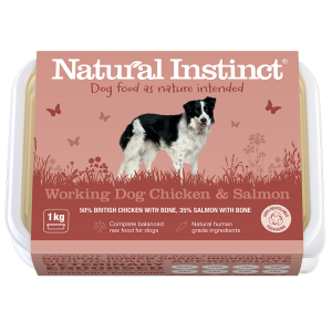 Natural Instinct Raw Chicken & Salmon Working Dog Food
