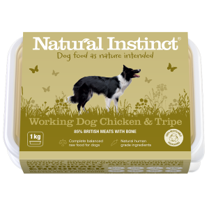 Natural Instinct Raw Chicken Tripe Working Dog Food